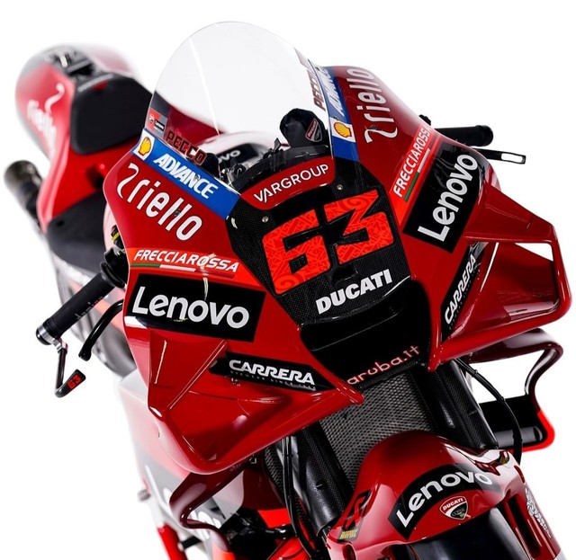 Ducati Desmosedici GP22 Ducati Lenovo Racing. Foto: Ducati Corse