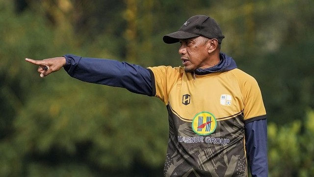 Rahmad Darmawan, pelatih Barito Putera. Foto: Instagram/@psbaritoputeraofficial