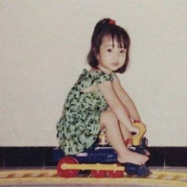 Gisel waktu kecil. Foto: Instagram/@gisel_la