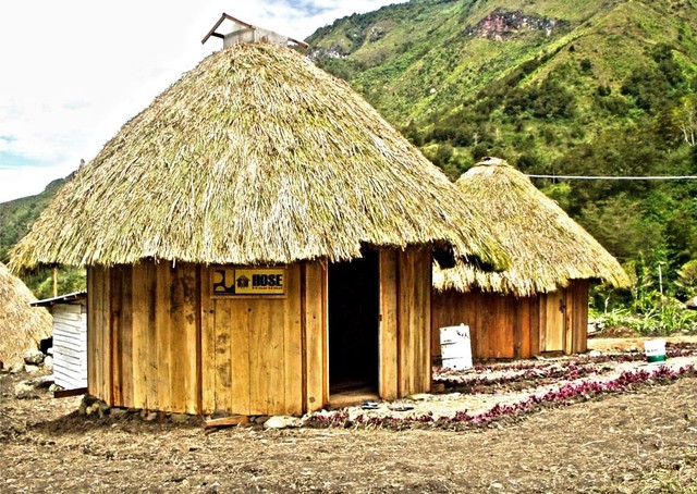 Nama Rumah Adat Papua, Foto: http://sim.ciptakarya.pu.go.id/ 