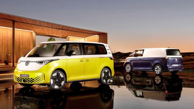 Volkswagen ID. Buzz akhirnya resmi meluncur, reinkarnasi dari VW Kombi lawas. Foto: Dok. Insideevs