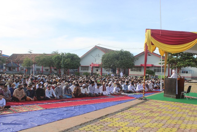 Ratusan WBP Lapas Sekayu Antusias Melaksanakan Salat Idul Fitri ...