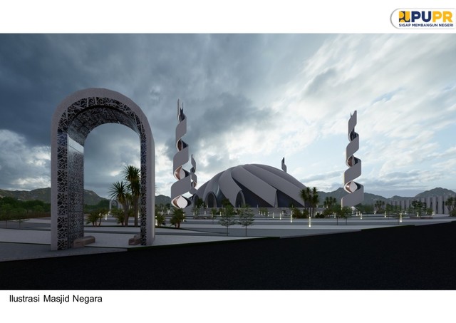 konsep desain IKN yang baru. Foto: Kementerian PUPR