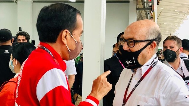 Jelang MotoGP Argentina, Bos Tech3 Terima Kasih ke Jokowi atas Memori Mandalika (14806)