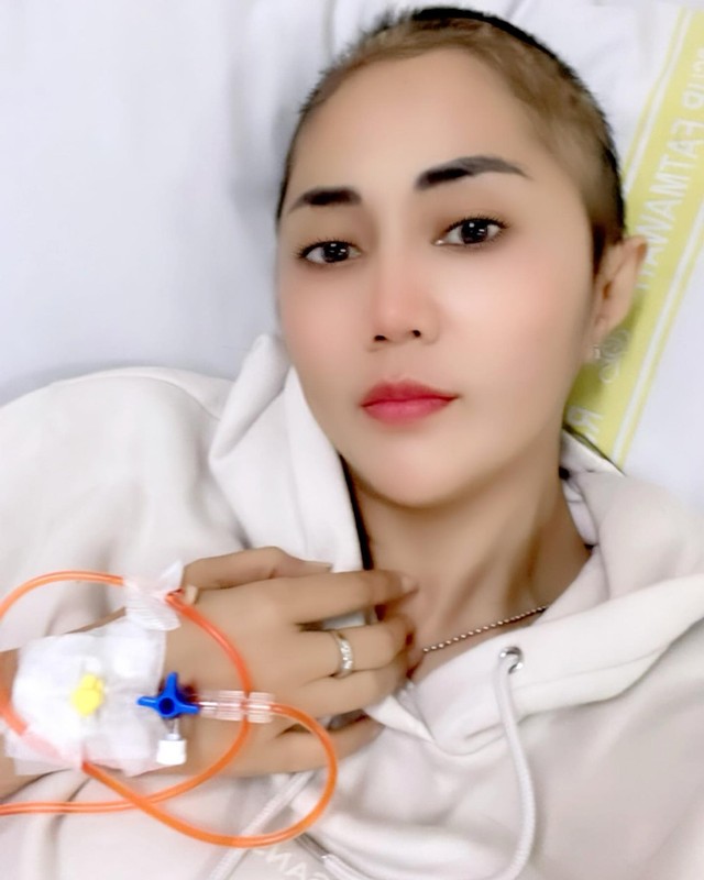  Aida Saskia idap kanker payudara. Foto: Instagram/@aidasaskia.new