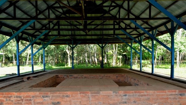 Candi Padang Roco yang terletak di Jorong Sungai Lansek, Kenagarian Siguntur, Kecamatan Sitiung, Kabupaten Dharmasraya, Sumatera Barat. Foto: dok Pemkab Dharmasraya