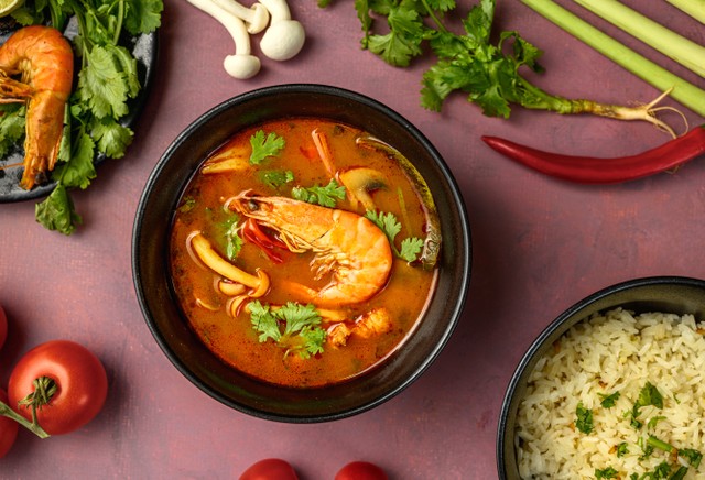 Ilustrasi Tomyam Seafood. Foto: Jana Ohajdova/Pexels