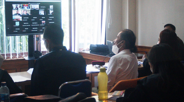 Pelapor Dikonfrontir dengan Zaenal Tayeb, Sidang di PN Denpasar Memanas (5031)