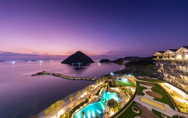 Salah satu hotel berbintang di Labuan Bajo, Manggarai Barat. Foto : Istimewa