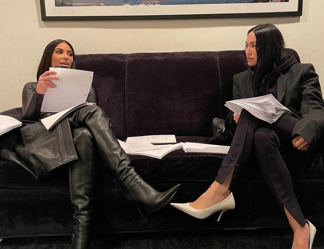 Kim Kardashian dan Mantan Asisten Stephanie Shepherd (Foto: Instagram @steph_shep)