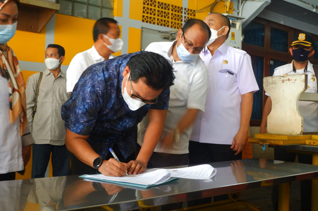 TP4D Bandar Lampung Resmi Buka Segel Bakso Sony (2)