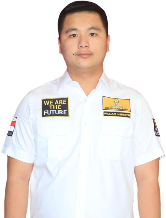 William Heinrich, Ketua HIPMI Kaimana