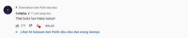 Heboh Coldplay Komentar Pakai Bahasa Sunda di Kanal YouTube Putih Abu-abu (722814)