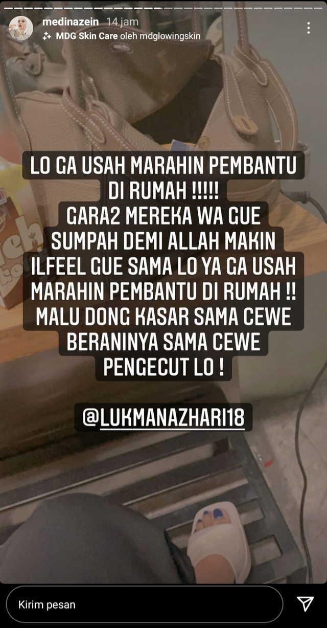 Diduga Alami KDRT, Medina Zein: Terima Kasih Lukman Azhari untuk 5 Tahunnya (697591)