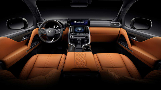Interior Lexus LX 600. Foto: dok. Lexus
