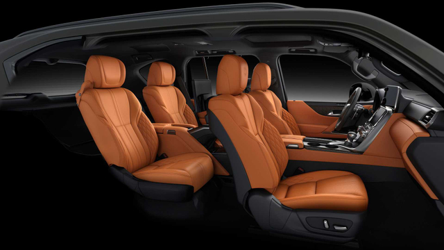 Interior Lexus LX 600. Foto: dok. Lexus