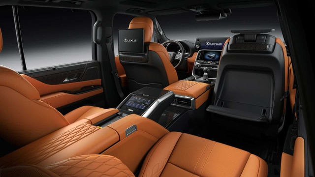 Interior Lexus LX 600. Foto: dok. Lexus