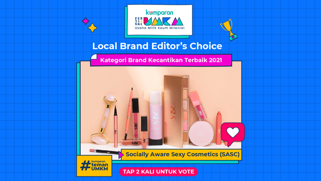 3 Finalis UMKM Kecantikan Terbaik di Local Brand Editor’s Choice 2021 (44251)