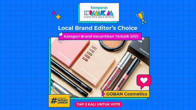 3 Finalis UMKM Kecantikan Terbaik di Local Brand Editor’s Choice 2021 (44252)