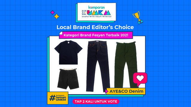 3 Finalis UMKM Fesyen Terbaik di Local Brand Editor’s Choice 2021 (141837)