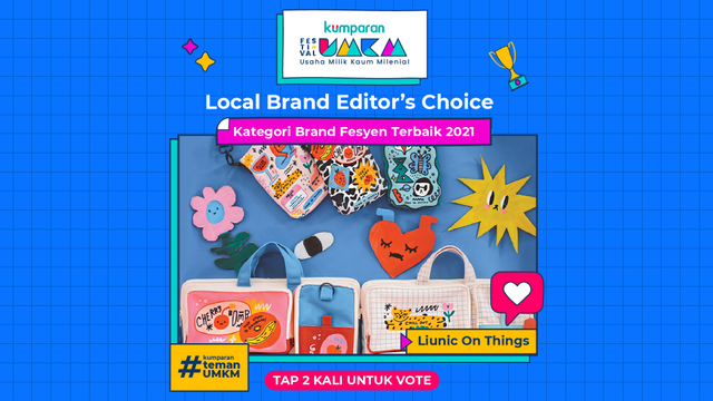 3 Finalis UMKM Fesyen Terbaik di Local Brand Editor’s Choice 2021 (141838)