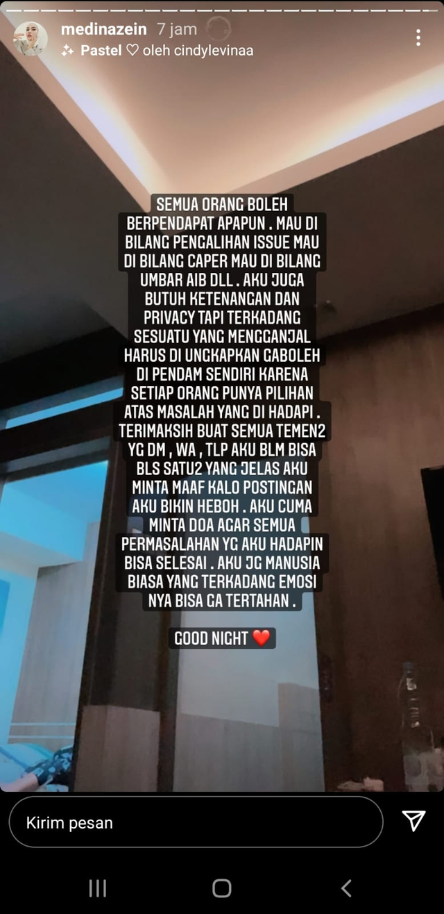 Dituding Pengalihan Isu Usai Cerita soal KDRT, Begini Tanggapan Medina Zein (20348)