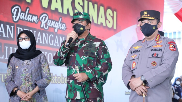 Panglima TNI: COVID-19 Sudah Turun, Kita Patut Bersyukur tapi Tetap Waspada (53376)
