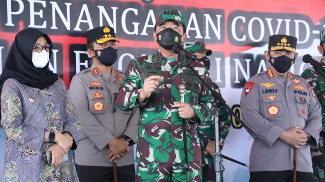 Panglima TNI: COVID-19 Sudah Turun, Kita Patut Bersyukur tapi Tetap Waspada (53378)
