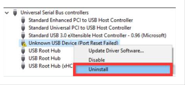 Cara Mengatasi Unknown USB Device (Port Reset Failed) (6781)