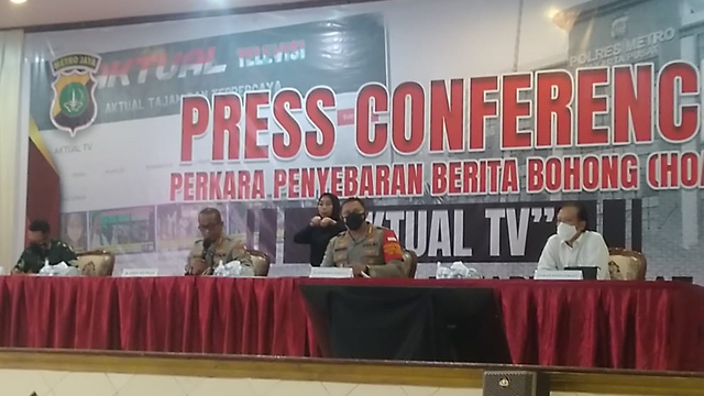 Polisi Tangkap Total 3 Orang Terkait Direktur TV Sebar Hoaks Lewat Aktual TV (59293)