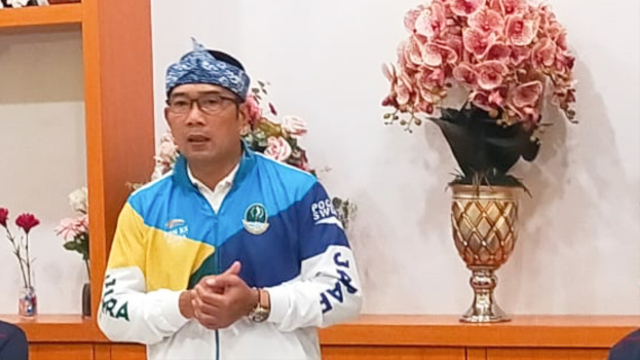 Gubernur Jawa Barat, Ridwan Kamil. (BumiPapua.com/Qadri Pratiwi) 