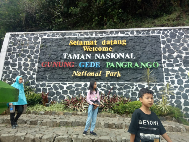 Kawasan Taman Nasioanal Gudung Gede Pangrango. Sumber : Foto Pribadi