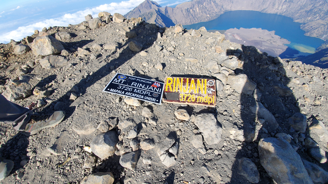 Puncak Gunung Rinjani