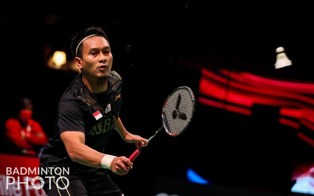 Mohammad Ahsan saat melawa Taiwan di Piala Thomas. Foto: Yohan Nonotte/Badmintonphoto/BWF