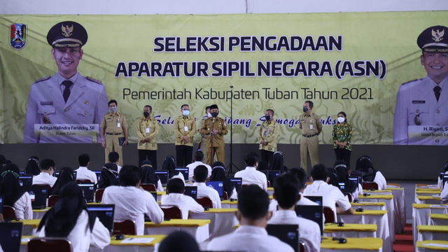 2.205 Calon ASN Pemkab Tuban Ikuti Ujian SKD di Bojonegoro (7538)