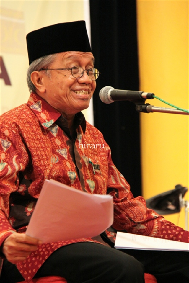 Taufiq Ismail. (Foto: https://flickr.com)
