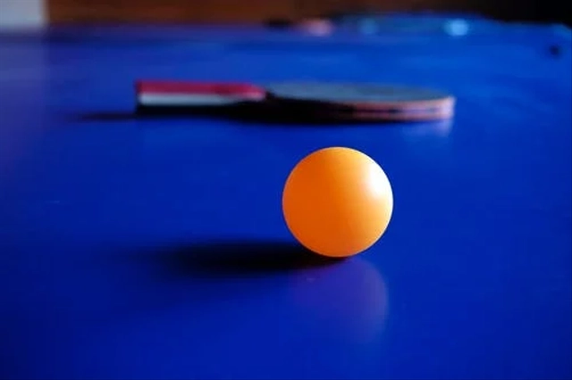 Ilustrasi pukulan push dalam tenis meja, sumber gambar: https://www.pexels.com/