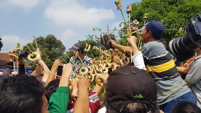 Suasana Hajad Dalem Garebeg Maulud sebelum pandemi corona. Foto: Sandra/Tugu Jogja/Kumparan.com