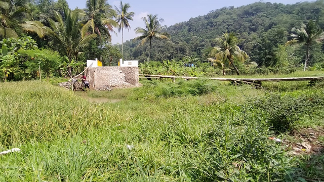 Jembatan Leuwi Dahu di Kampung Cibitung Muara, Desa Cibokor, Kecamatan Cibeber, Kabupaten Cianjur, Jawa Barat. Foto: Dok. Istimewa