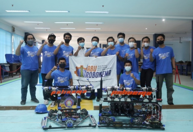 Tim Polinema Raih Juara Kontes Robot Indonesia 2021 Yang Diadakan