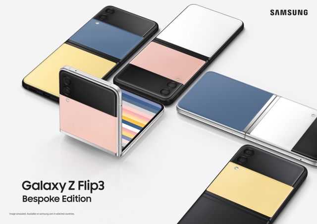 Samsung Galaxy Z Flip 3 Bespoke Edition Foto: Samsung