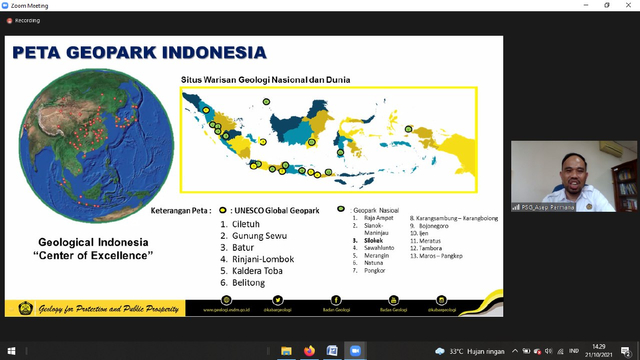 Percepatan Suoh Sebagai Geopark Nasional, Pemkab Lambar Gelar Webinar (2)