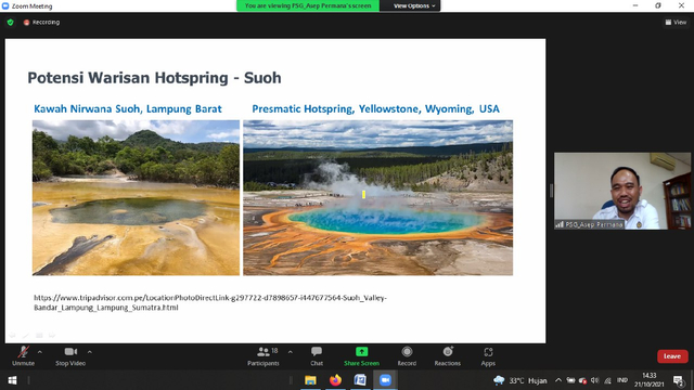 Percepatan Suoh Sebagai Geopark Nasional, Pemkab Lambar Gelar Webinar (3)