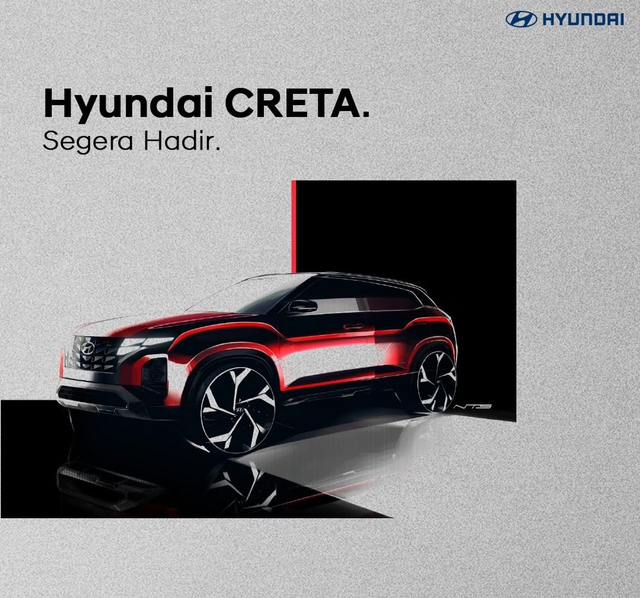 Sketsa Hyundai Creta Indonesia. Foto: dok. Hyundai Indonesia