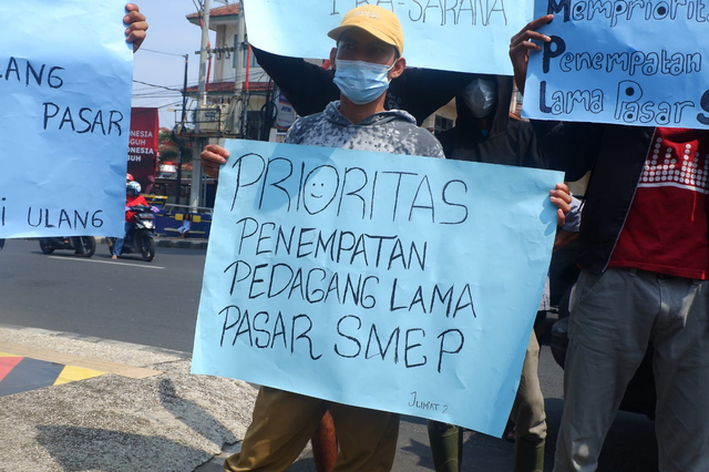 Wali Kota Bandar Lampung Pastikan Pedagang Lama Pasar Smep Dapat Lapak (1)