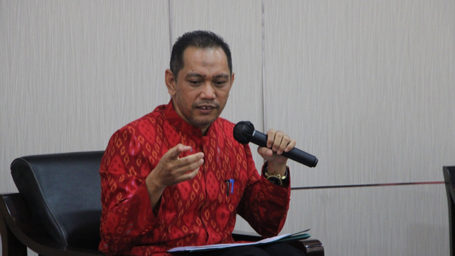 Wakil Ketua KPK Nurul Ghufron memberi kuliah umum di Universitas Jember. Foto: Dok. Istimewa