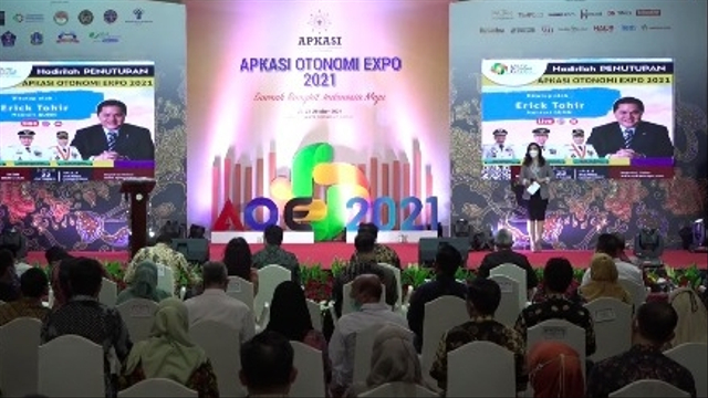 APKASI Otonomi Expo 2021. Foto: Youtube/APKASI