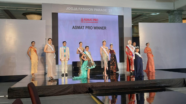 Fashion show yang digelar oleh Sleman City Hall dan Asmat Pro. Foto: Len/Tugu Jogja