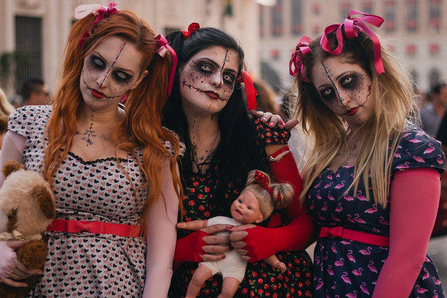 Halloween adalah suatu tradisi yang berasal dari Celtic kuno, sumber gambar: https://www.pexels.com/