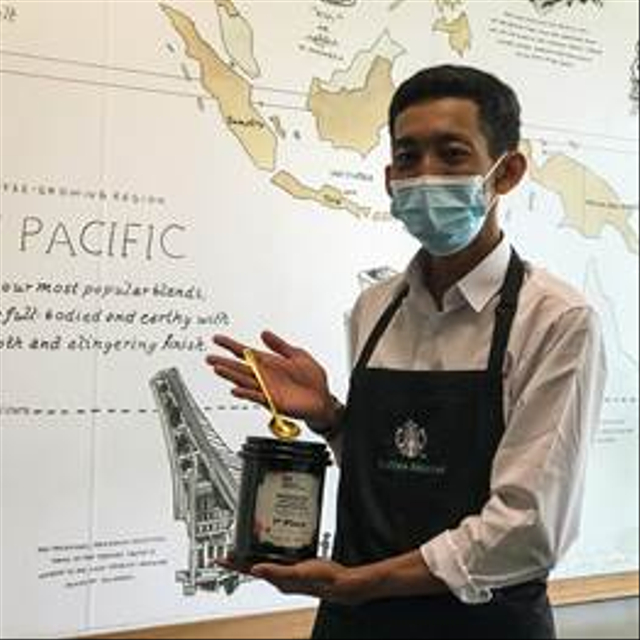 Barista asal Bali, Made Dhira Dahni Pawitra akan mewakili Indonesia di World Cup Tasters Championship (WCTC) 2021, Milan, Italia Foto: dok.PT Sari Coffee Indonesia